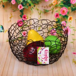 Фруктовница "Brownie" 22*10см паутинка черная