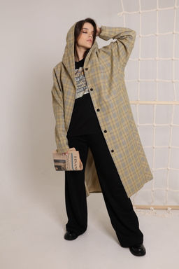 Плащ AMORI 2152 клетка