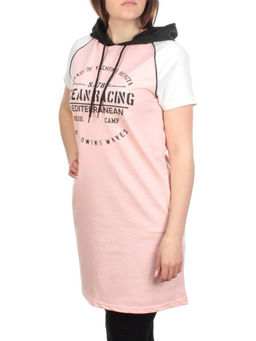 11794 PINK Туника спортивная женская (100% хлопок) - Фабричный китай фото 3