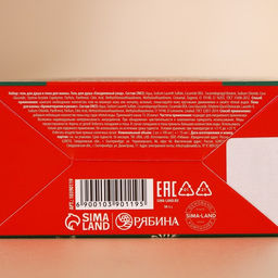 Подарочный набор Снегопад чудес: гель для душа и пена для ванны, 2?100 мл, URAL LAB