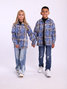 РБ018 Рубашка "Дакота" (голубой)