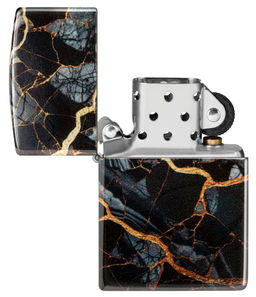 Зажигалка ZIPPO Мраморные переливы | Fusion Marble 46255