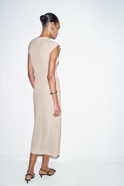 SOFT FABRIC DRESS WITH KNOT - Zara фото 6