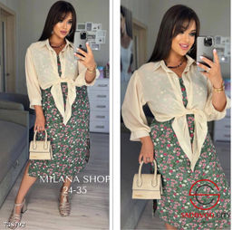 Женский летний сарафан с рубашкой - Bruno фото 9