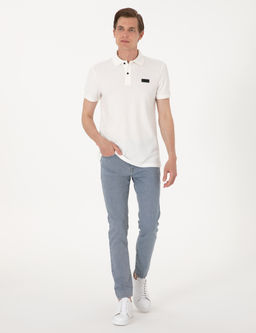 A__k Mavi Slim Fit Jean Pantolon