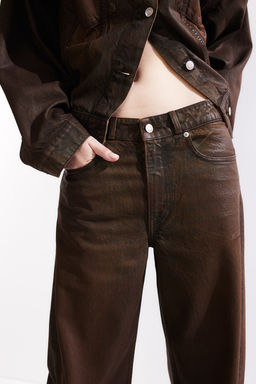 Pantalon revestido de sarga - H&m фото 3