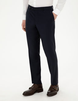 Lacivert Slim Fit Kuma_ Pantolon