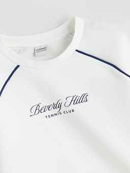 Bisiklet Yaka Soft Touch K?z ?ocuk Ti??rt ve ?ort