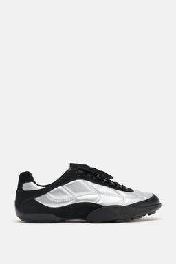 METALLIC RUNNING TRAINERS - Zara фото 2