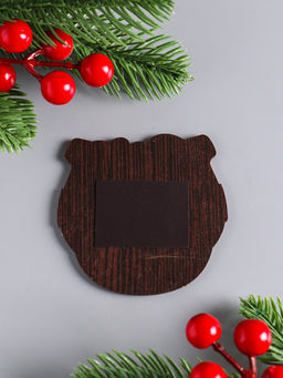 Цена за 3 шт. Магнит на холодильник «Новогодняя подкова с конём. Любви и нежности», 7×7 см