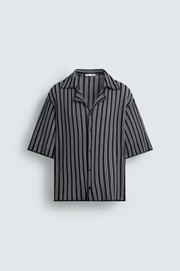 STRIPED JACQUARD SHIRT - Zara фото 7