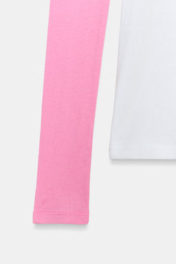 SUPIMA® CONTRAST SLEEVE T-SHIRT - Zara фото 7