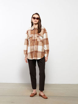 Kar?n Panelli D?z Gabardin Hamile Pantolon