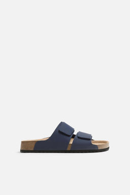RUBBERISED DOUBLE-STRAP SANDALS - Zara фото 13