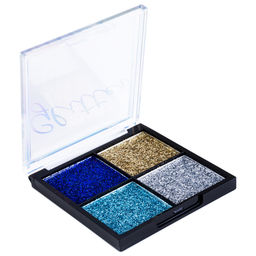 LavelleCollection Тени 4-цветные для век Glitter тон 01 Королевская роскошь