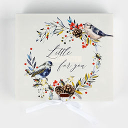 Складная коробка подарочная Волшебного нового года, 20 18 5 см, БЕЗ ЛЕНТЫ - Дарите счастье фото 9