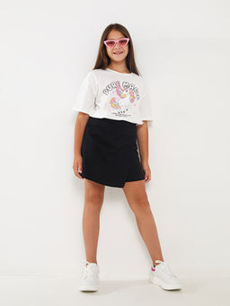 Basic K?z ?ocuk Okul ?ort Etek