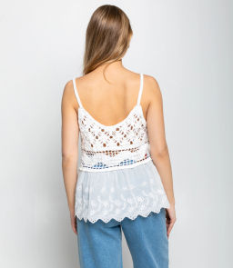 Топ #КТ508 (5), белый - Dommod фото 3