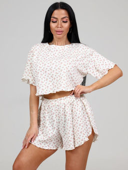 674 ПИЖАМА ЖЕНСКАЯ (шорты)