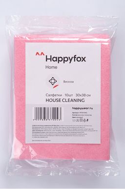 Набор салфеток вискозных 10 шт Happy Fox Home  фото 6