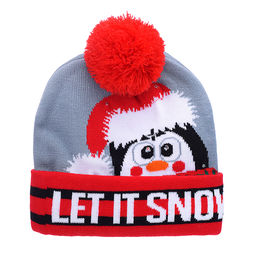Шапка "Новогодний пингвин"