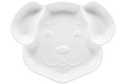 Менажница 400 мл 23*18,5*3 см Собачка цельная 3 секции, фарфор - Elan gallery фото 4