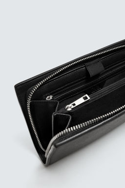 EMBOSSED XL WALLET - Zara фото 10