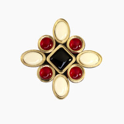 Брошь Винтаж №10 Red