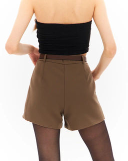 Шорты Брюс (серо-коричневый) - Nadi bordo фото 4