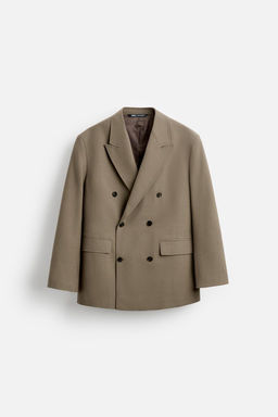 DOUBLE-BREASTED SUIT BLAZER - Zara фото 7