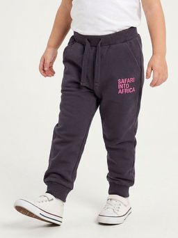 Брюки для девочки UD 6736 антрацит - Mini maxi фото 2