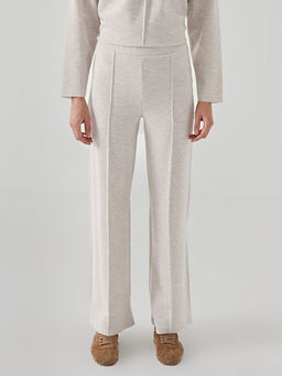 Beli Lastikli Geni? Pa?a Kad?n Triko Pantolon