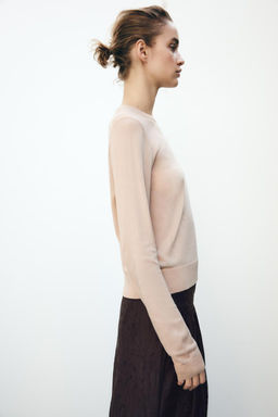 BASIC PLAIN KNIT SWEATER - Zara фото 9