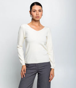 Джемпер #КТ978 (1), кремовый