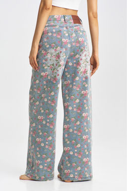 Джинсы Floral Blue - Erist store фото 8