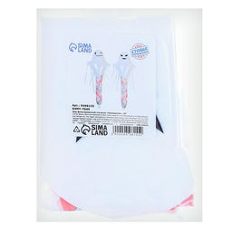 Цена за 5 шт. Воздушный шар фольгированный-стучалка 16" «Привидение», под воздух