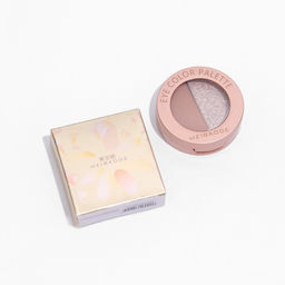 Профессиональная палетка теней для век, 2 цвета