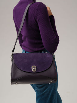 Сумка на плечо Azaro 30837 пыльно-фиолетовый