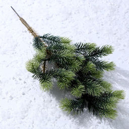 Ветка декоративная новогодняя, 45 см