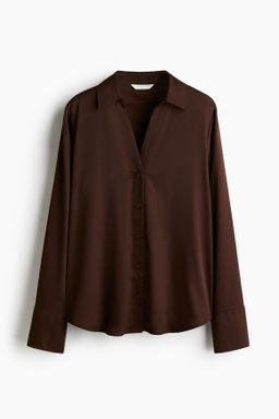V-neck blouse