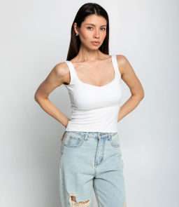 Топ #КТ323 (5), белый