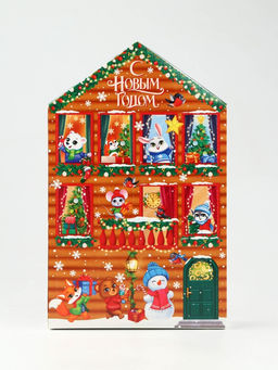 Адвент-календарь детский на 12 дней Новый год, сладкий подарок
