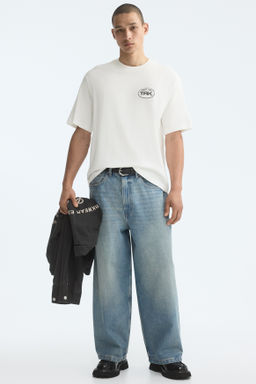 Camiseta estampada Relaxed Fit - H&m фото 8