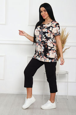 Костюм с бриджами (00966, бежевый) - Плиона фото 4