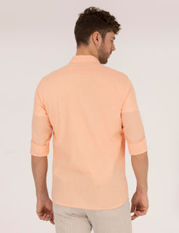 Turuncu Slim Fit Uzun Kollu G_mlek - Pierre cardin фото 5