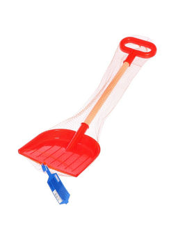 Лопата детская, деревянный черенок, 60 см, МИКС