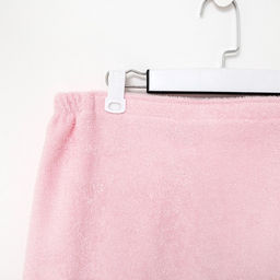 Набор для сауны Экономь и Я:полотенце-парео 68*150см + чалма, цв.св-розовый,100%хл, 320 г/м2  фото 8