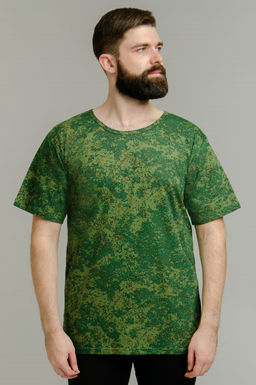 Набор из 6 шт. футболок мужских "5+3",цвет камуфляж Цвет:Камуфляж