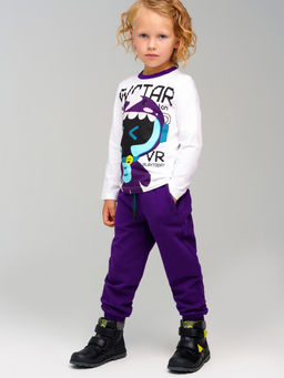 PlayToday / Комплект для мальчика: лонгслив, брюки фото 2