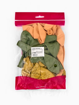 Воздушные шары латексные 12" "Оливковый микс" набор 25 штук